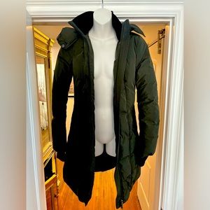 Mackage down coat xs army green